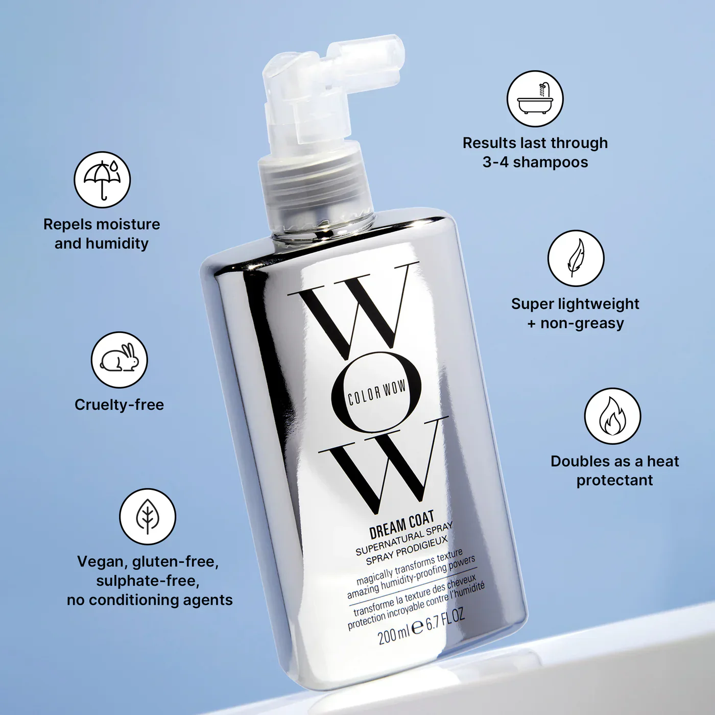 Color Wow Dream Coat Supernatural Spray 200ml - Image 2