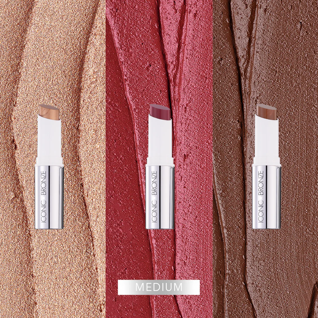 Iconic Bronze Cream Luxe Sticks Set - Image 4