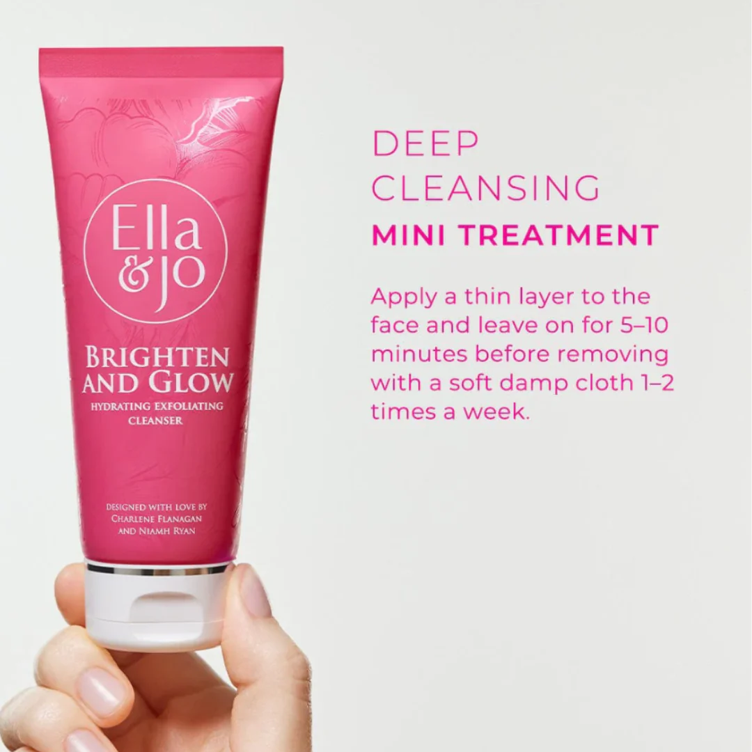 Ella & Jo Brighten & Glow Hydrating Exfoliating Cleanser - Image 6