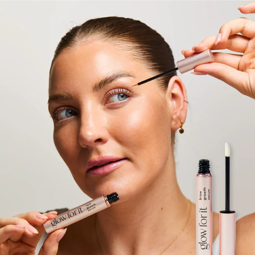 Glow For It Mini Lash + Brow Growth Serum Set - Image 11