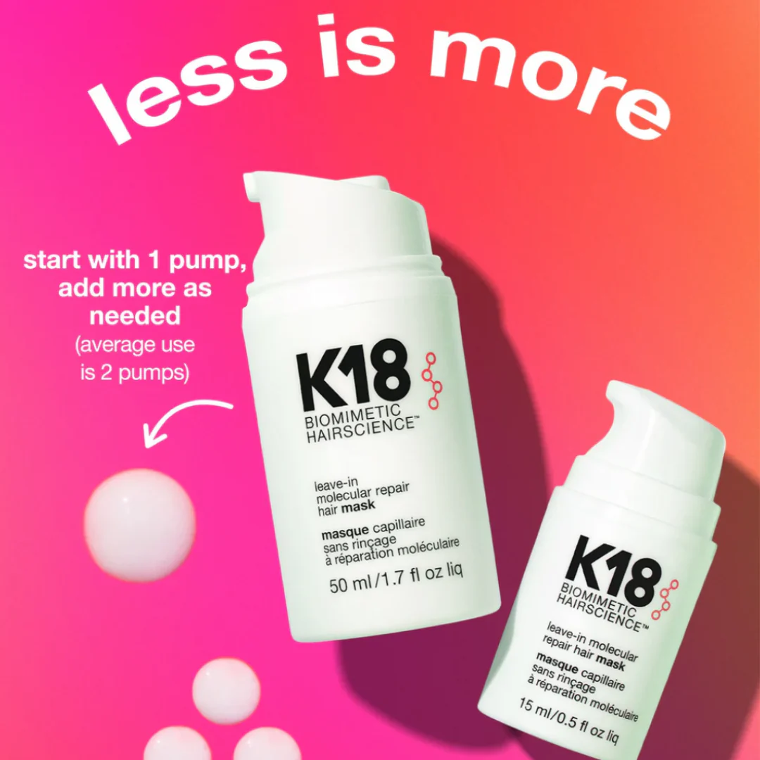 K18 Leave In Molecular Repair Hair Mask 50ml - Image 3