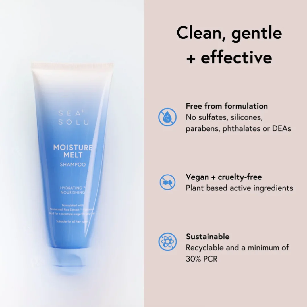 SEA + SOLU Moisture Melt Shampoo - Image 3