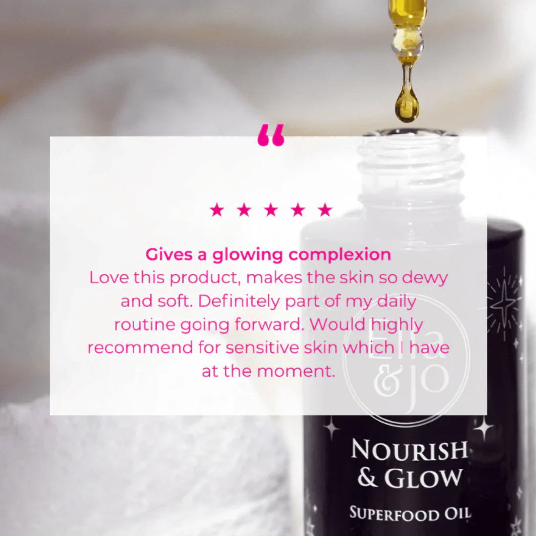 Ella & Jo Nourish & Glow - Superfood Face Oil - Image 6