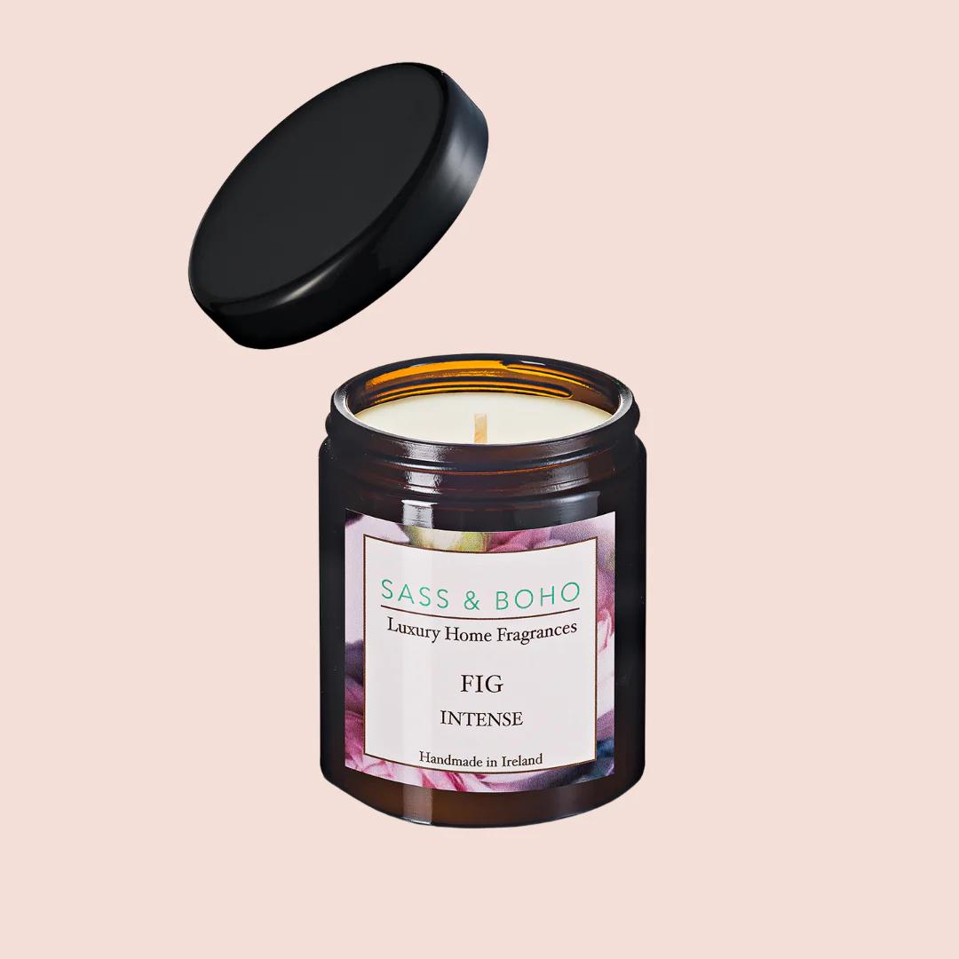 Sass & Boho Fig Intense Luxury Apothecary Candle