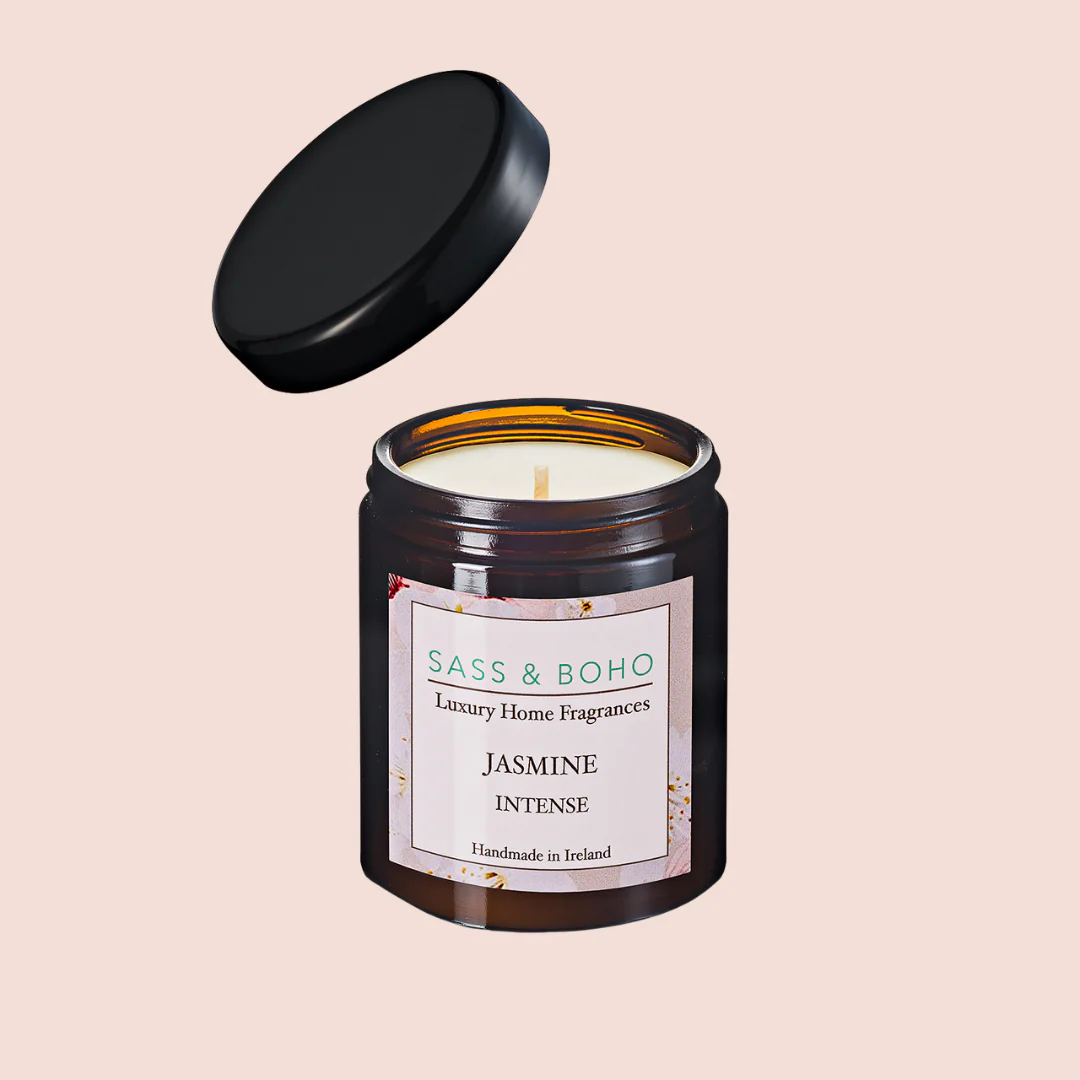 Sass & Boho Jasmine Intense Luxury Apothecary Candle