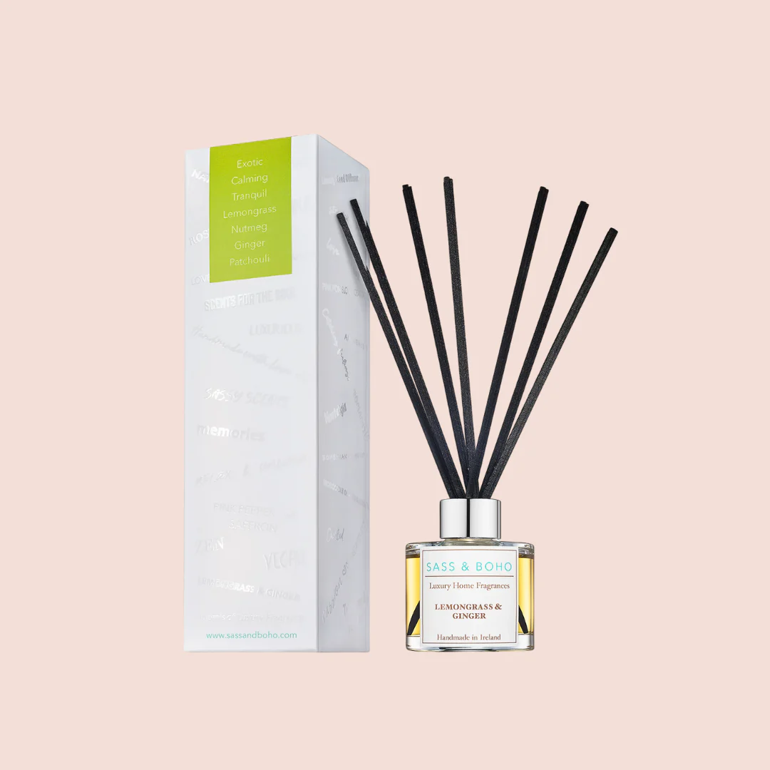 Sass & Boho Lemongrass & Ginger Reed Diffuser