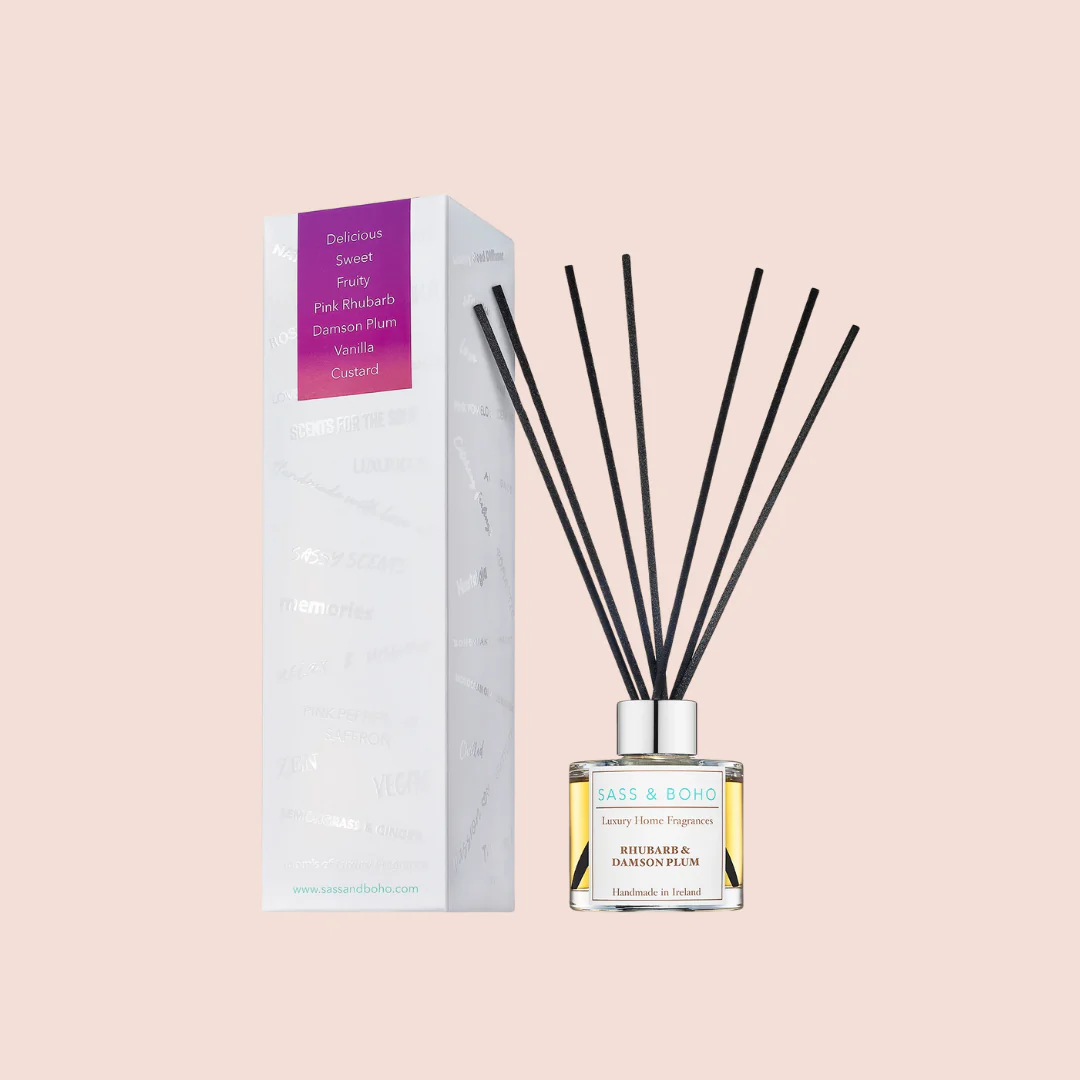 Sass & Boho Rhubarb & Damson Reed Plum Diffuser