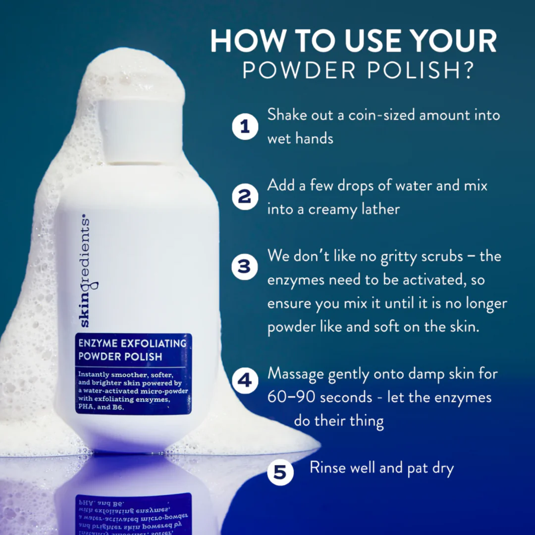 Skingredients Enzyme Exfoliating Powder Polish - Image 4