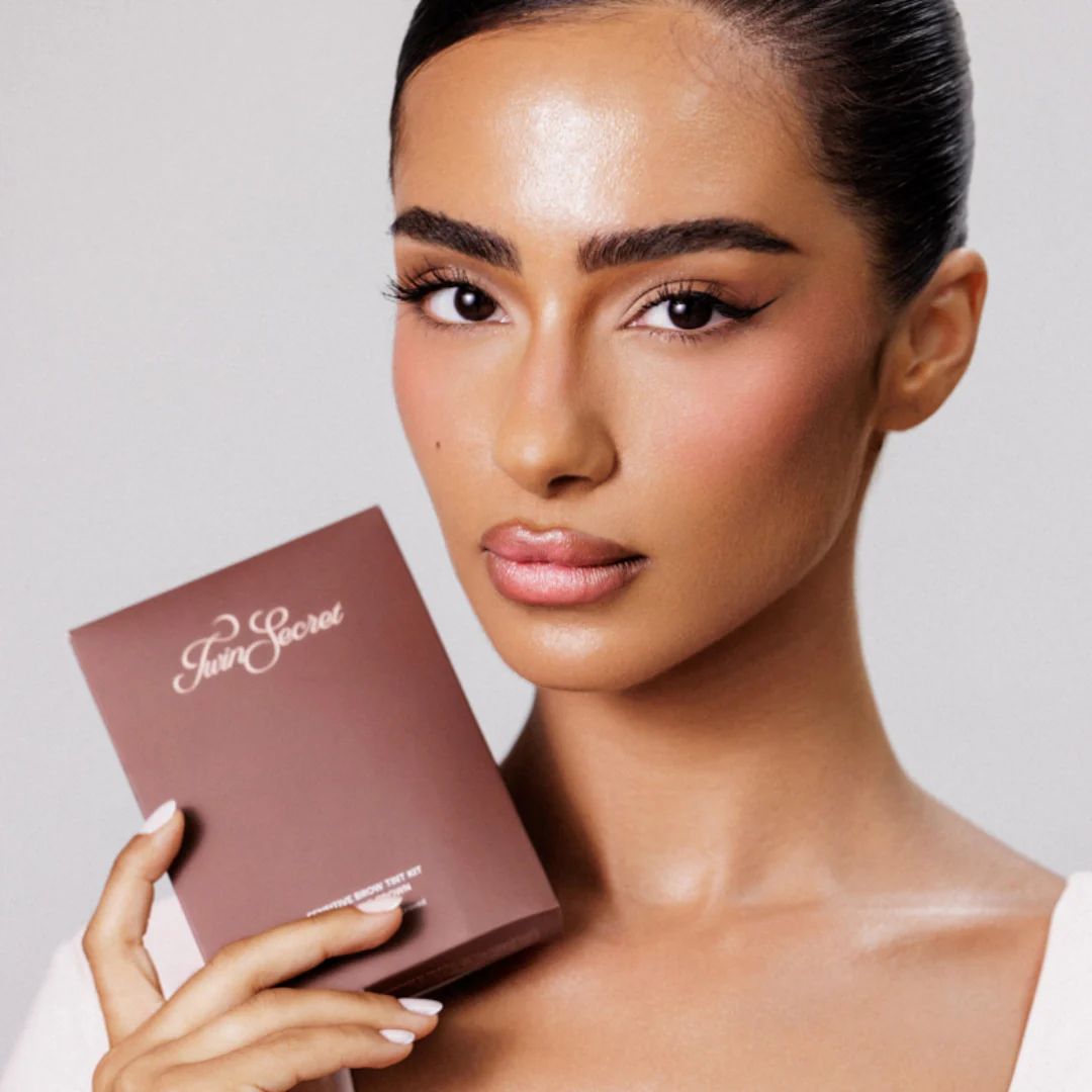 Twin Secret Sensitive Brow Tint Kit - Espresso Brown - Image 5